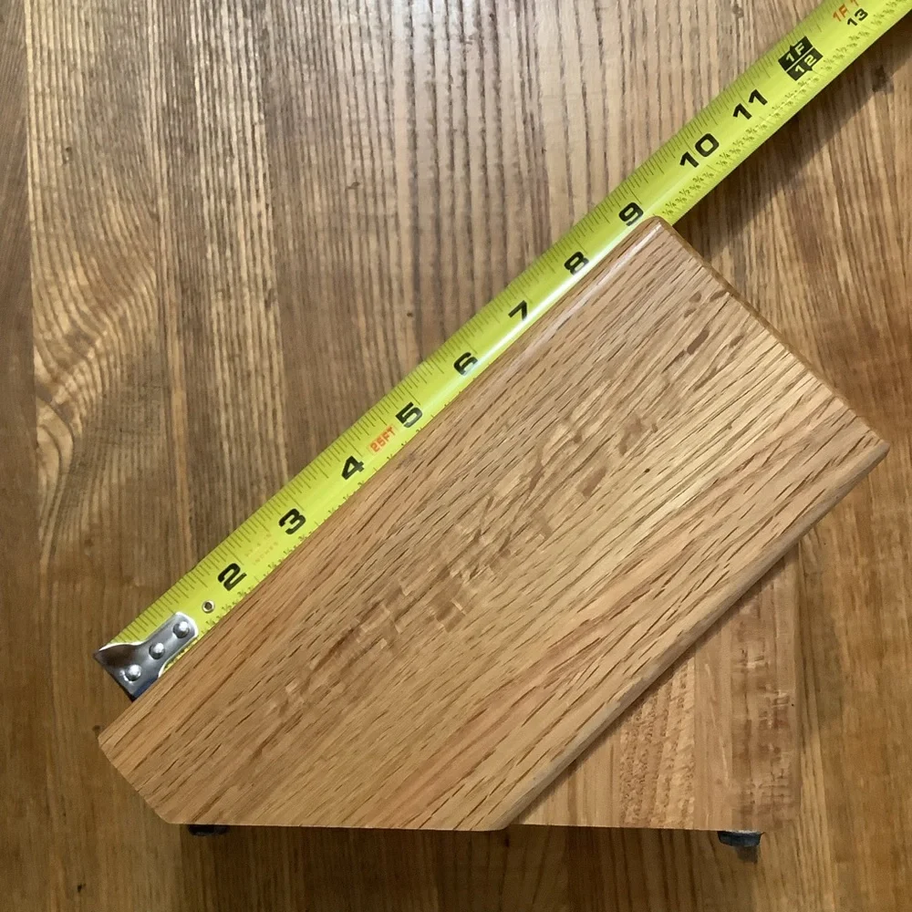 Cutco Wooden Knife Block 5 slots Made in USA